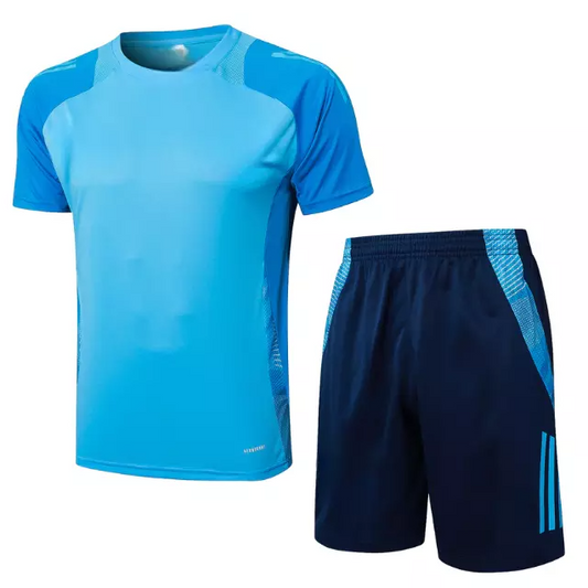 Conjunto Treino Flamengo 25/26 Azul Adidas Masculino