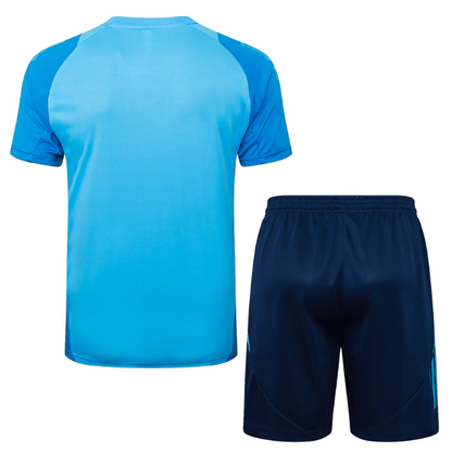Conjunto Treino Flamengo 25/26 Azul Adidas Masculino