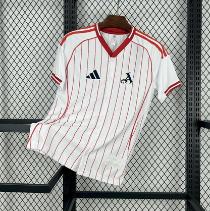 Camisa Arsenal 2025/26 Baseball - Torcedor Masculina - Branca