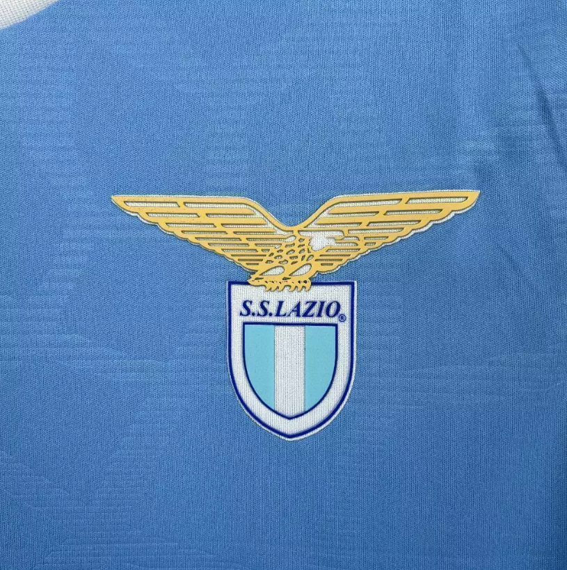 Camisa Lázio Home (1) 2025/26 Torcedor Masculina