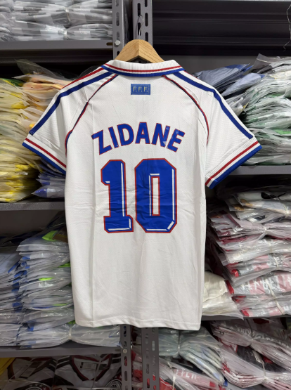 Camisa França Away (2) 1998 Retrô Masculina