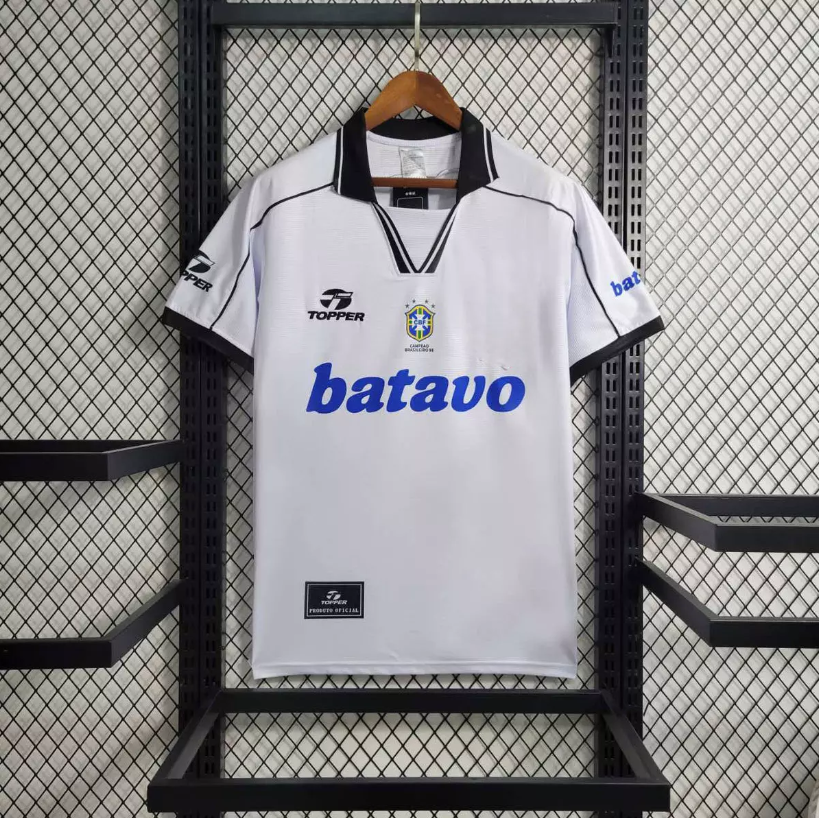 Retrô Camisa Corinthians 99/00 - Torcedor Topper - Branca