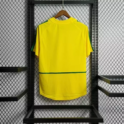 Camisa Seleção Brasil Retro 2002 I Amarela