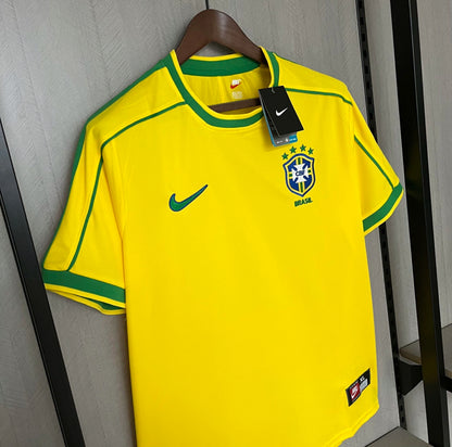 Camisa Brasil retrô 1998 Masculina