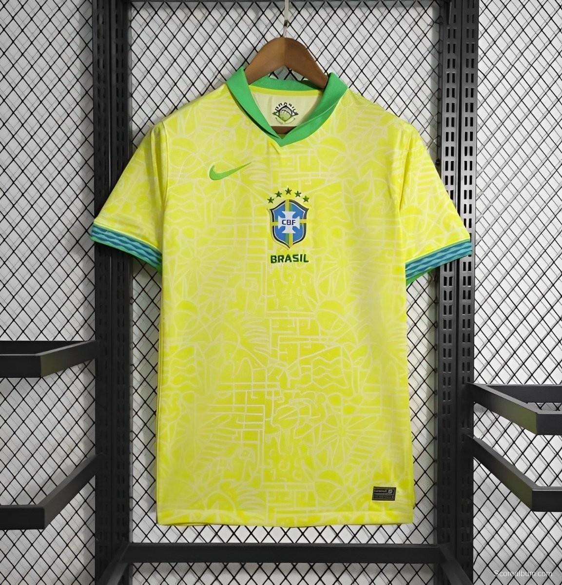 Camisa Brasil - Casa 2024/25